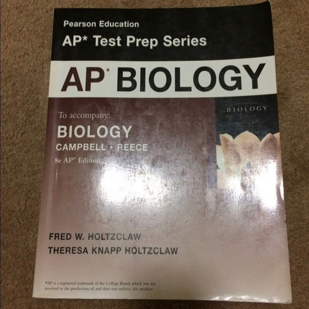 Pearson AP biology test prep series
